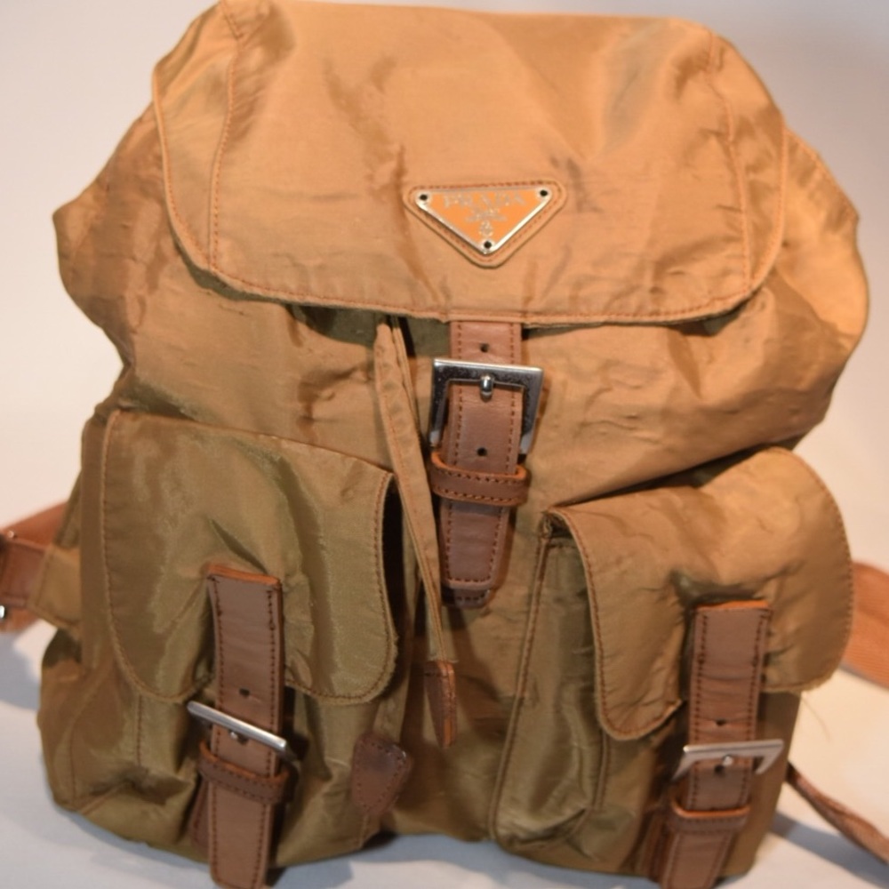 Prada Vintage Nylon Vela Backpack
